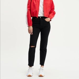 Levi’s Wedgie Icon Jeans in Black Desert